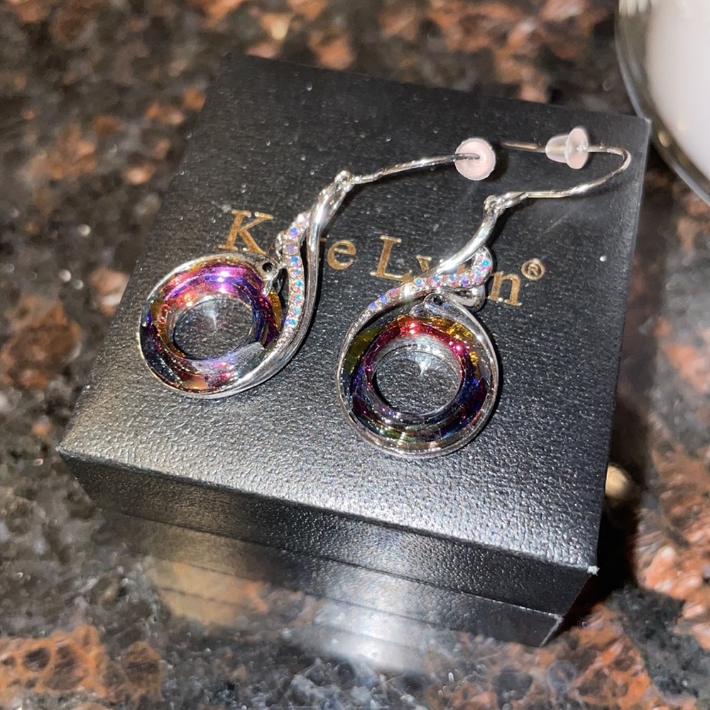 Crystal earrings - Picture 4 of 5